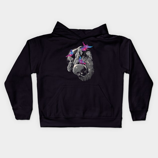 A touch of whimsy Kids Hoodie by carbine